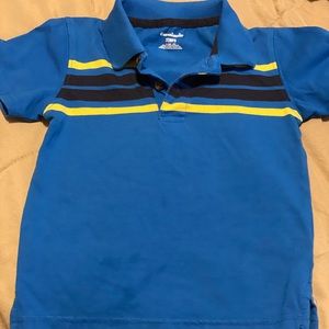 Toddler blue shirt